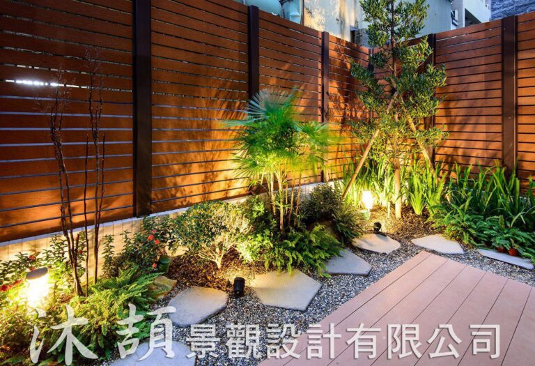 鈞堡建設 豐昌街住宅庭園景觀|沐頡景觀水景案例