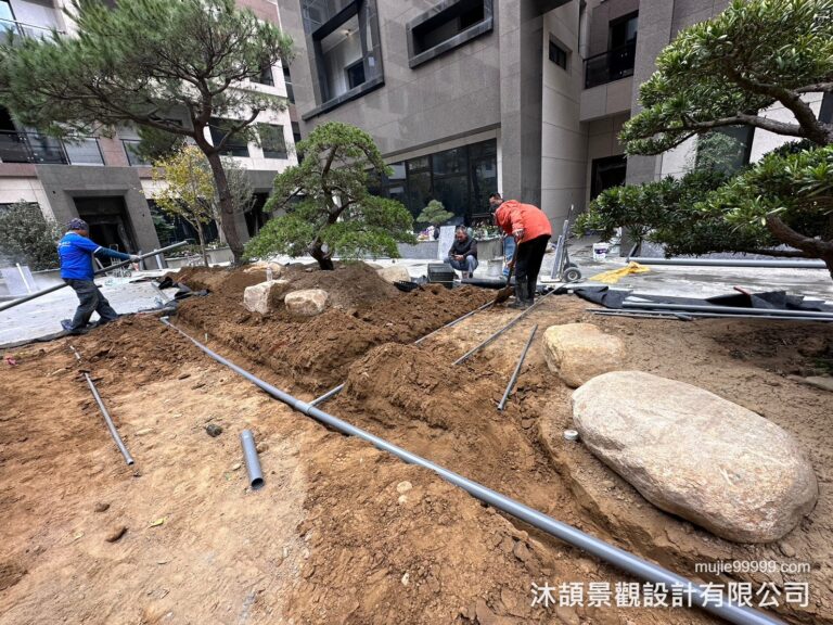 噴灌管線鋪設施工