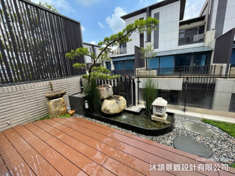 乾鼎樸莊住宅露臺景觀|沐頡景觀水景案例