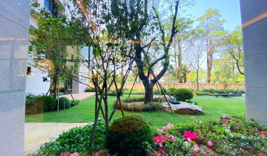 登陽 硯12中庭庭園造景